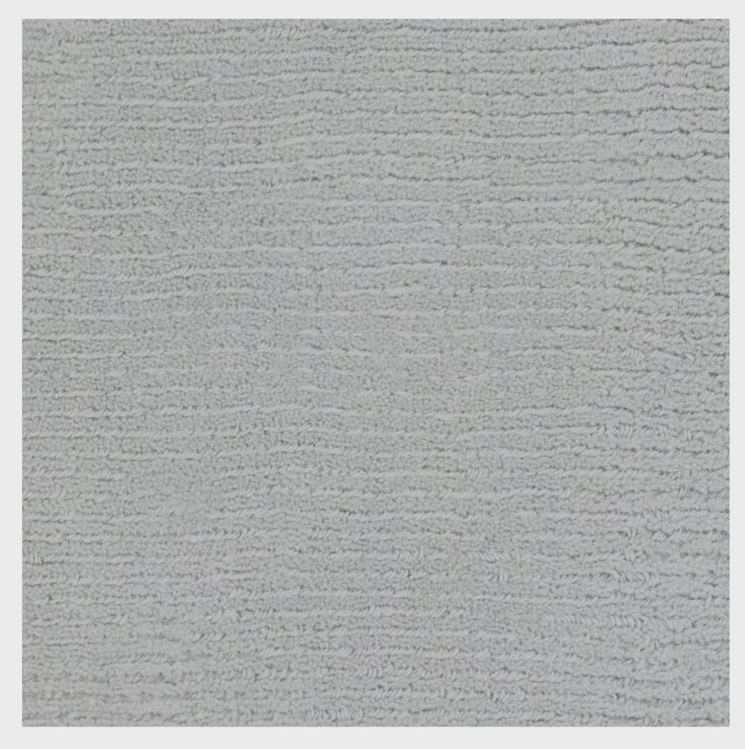 Hand-Tufted Wool Rug: Solid Medium Gray, Soft & Durable carpet