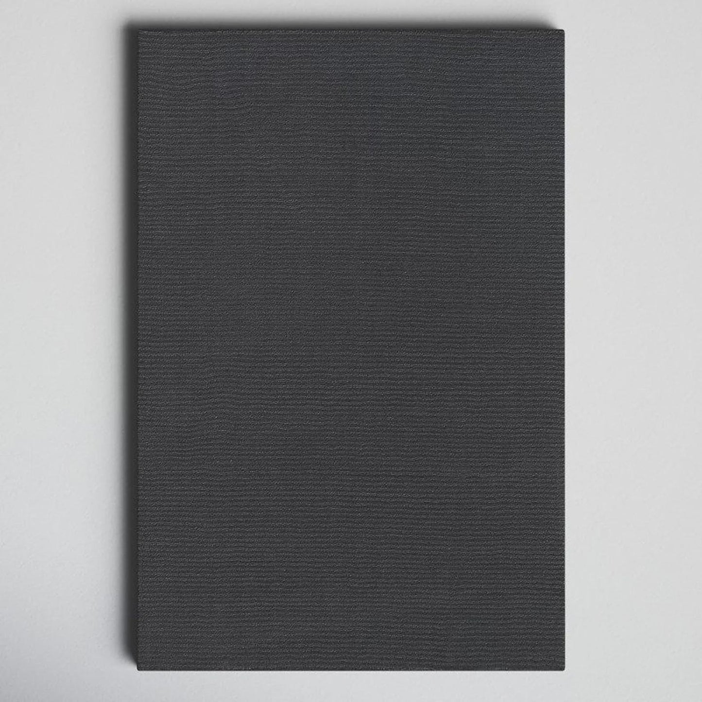 Hand-Tufted Charcoal Wool Rug: Soft Modern Minimalist Style, Solid plain dark floor carpet.